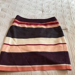 Ann Taylor LOFT skirt, multicolor.